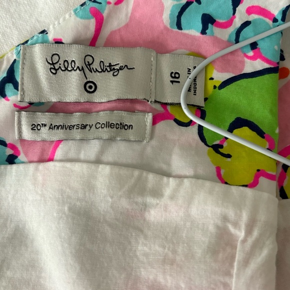 Lilly Pulitzer Pink and Green Floral Dress - Picture 3 of 5